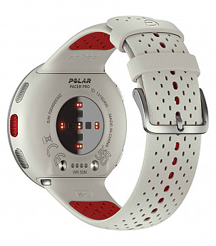 POLAR Pacer PRO White / Red S-L spordikell