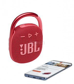 JBL Clip 4 Red juhtmevabad kõlarid