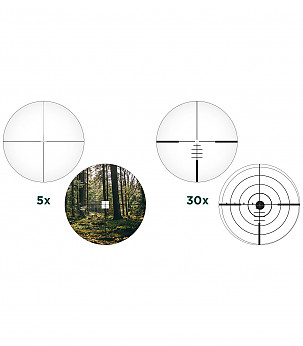 ALPEN OPTICS Apex XP 5-30x56 BDC riflescope with SmartDot technology optilised sihikud