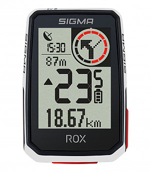 Sigma ROX 2.0 (White) Top-Mount Set jalgrattaarvutid