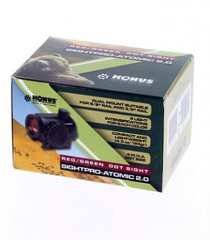 KONUS Red Dot Rifle Scope Sightpro-Atomic 2.0 kollimaatori nägemine