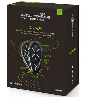 INTERPHONE Bluetooth Headset Link Twin Pack käed vabad süsteemid