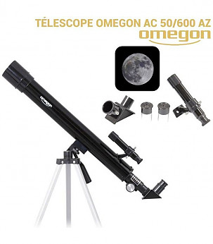 OMEGON Refractor Telescope AC 50/600 AZ 100x teleskoobid