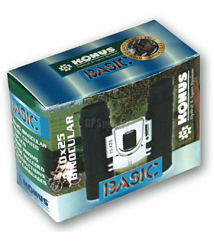 KONUS Roof Binoculars Basic 10x25 Kvaliteetsed binoklid (linnuvaatlus, jahipidamiseks jne.) - GPRO.EE